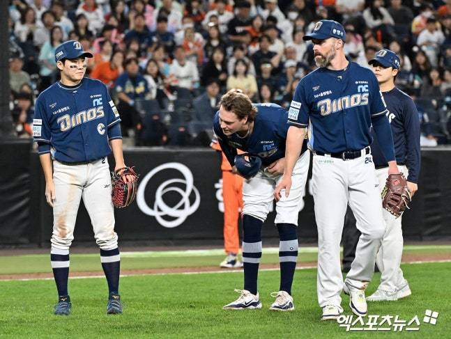 KBO에 떨어진 '테일러 주의보', 死구에 벌써 2명 엔트리 말소→노시환까지 헤드샷…韓서 폭증한 4사구, 정녕 해결책 없나 [대전 현장]