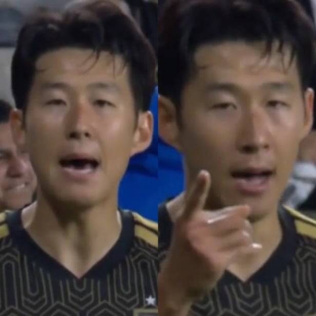 '손흥민이 잘못했다?' LA FC 감독 뻔뻔 발언