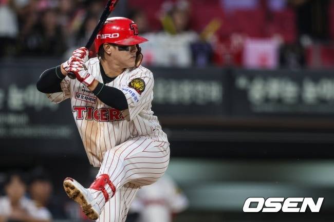 오늘은 역전 2루타! 김도영 연이틀 클러치쇼, 양현종 188승+성영탁 4아웃 1점차 세이브...KIA, 롯데 4-3 제압 [광주 리뷰]