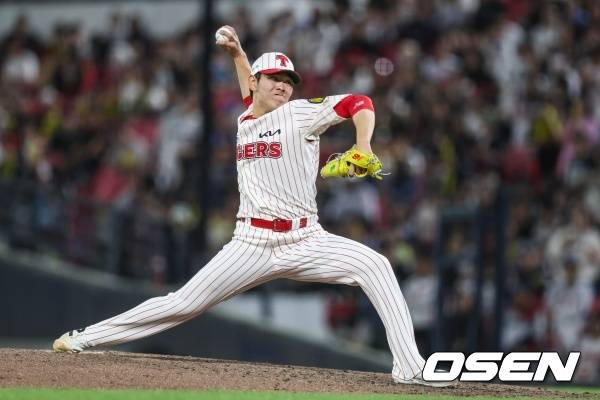 정해영 152km 깔끔 홀드→성영탁 4아웃 첫 1점차 SV...역전 2연승 이범호