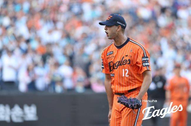 미운 오리에서 독수리 에이스로...'155km' 7이닝 위력투, '폰와' 대체자 드디어 본궤도 진입