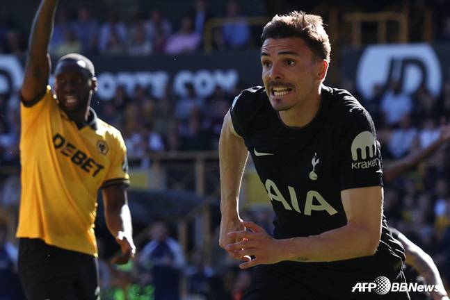 토트넘 죽다 살았다, 8분 남기고 극적 결승골→강등권 탈출은 실패... 황희찬 교체 출전