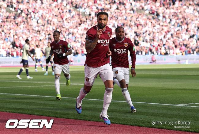 '팔리냐 골'에 환호 3분 뒤 지옥...토트넘, 웨스트햄 극장골에 강등권 탈출 '대실패'