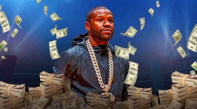 '798억 대출+파산 논란' 메이웨더, 진짜 돈 떨어졌나? 6월 킥복싱 레전드와 '뜬금포 복귀전' 선언…파퀴아오전 앞두고 돈 끌어모으기