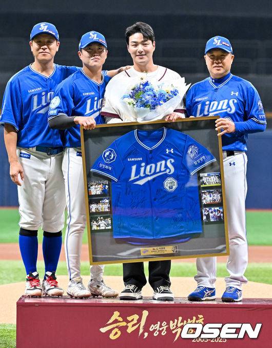 강정호·김하성·이정후·김혜성·송성문 ML 후배 총출동, 서건창과 감동의 포옹까지…박병호의 마지막, 누구보다 화려했다