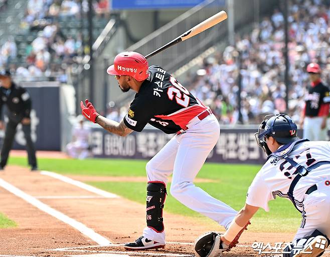 KIA 부상자 발생이라니…'팀 내 타점 2위' 카스트로, 1군 엔트리 말소