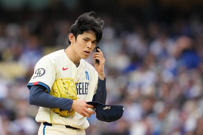 '피홈런, 피홈런, 피홈런' 최근 4G 무려 7개…ERA 6.35인데 첫 승 따낸 사사키, 김혜성은 2안타