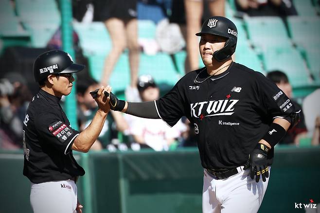 김도영 기다려! ‘21타수 무안타’ 벗어난 장성우…결승타+7호포, 홈런 레이스에 불붙였다 [SD 인천 브리핑]