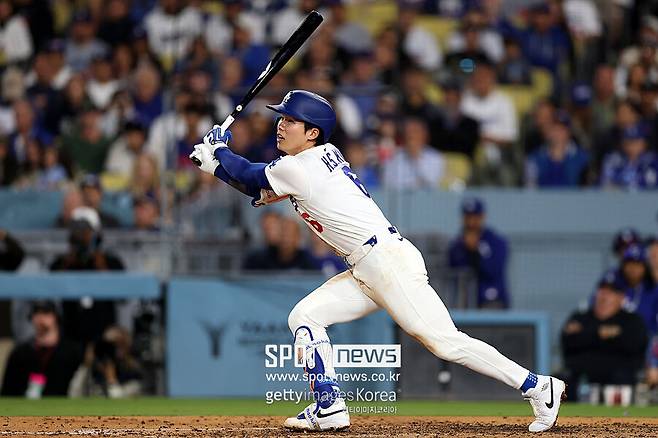 '로버츠 신임 얻었는데' 김혜성 좌완 상대 선발→3타수 무안타…'오타니 홈런' 다저스 컵스 6-0 꺾고 위닝시리즈