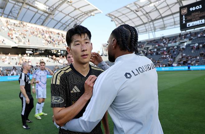 역시 손흥민 찬사, 멈추지 않는 찬사...LA FC 주장 극찬