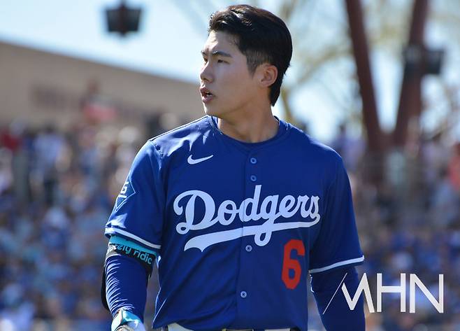 '줘도 못 먹는' 김혜성, 좌투수 상대로 주어진 선발기회…무안타 2삼진으로 말아 먹었다