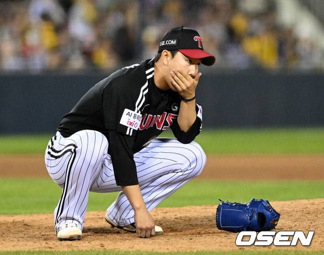 'LG 마무리 비상' 유영찬 수술하면, 대안은 고우석 복귀...염갈량