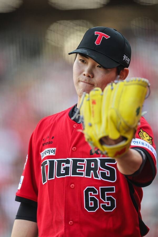 KIA가 바라던 마무리, 바로 이런 선수였다…'10라운더' 우완의 5탈삼진 쾌투, AG 대표팀 차출도 눈에 보인다