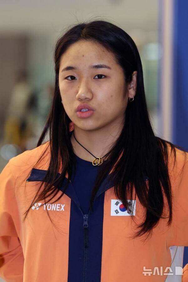 '고의적 누르기 의혹' 안세영, 직접 밝혔다...