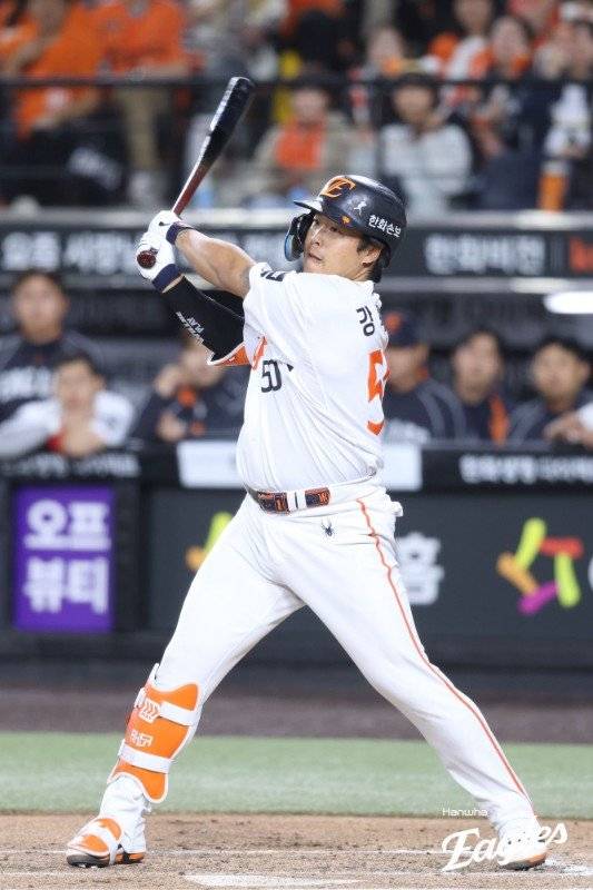 ‘2년 전 보다 빠르다’ 한화 강백호, 23경기 만에 30타점 수확…프로 데뷔 두 번째 100타점 보인다