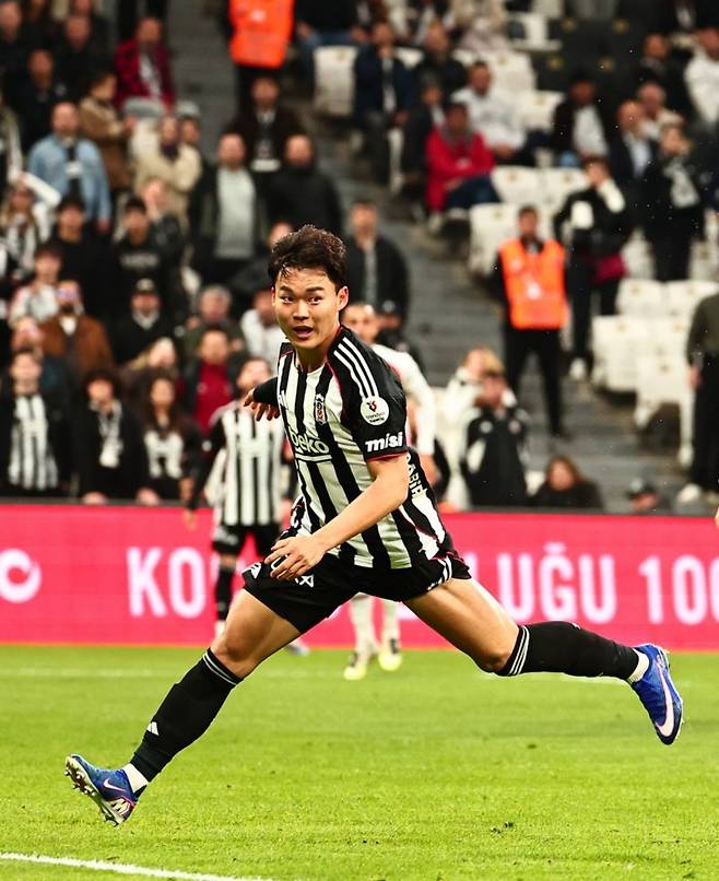 '어딜 만져' 오현규, 짜증 폭발…OH 리그 2경기 연속 침묵→베식타시, 최하위 팀과 0-0 무승부