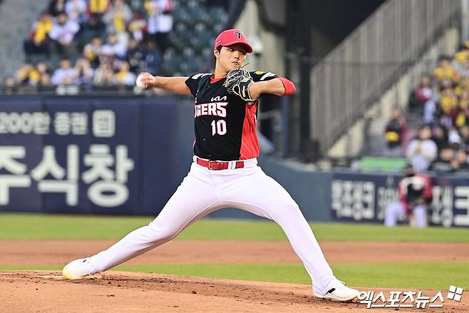 'ERA 7.98→2군행 통보' KIA 김태형, 퓨처스서 희망 확인했다…울산 상대 7⅓이닝 비자책 호투