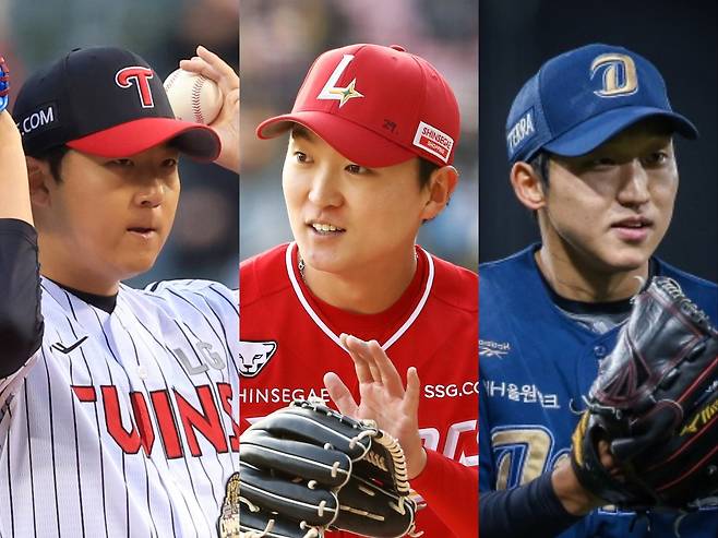 류현진·김광현·양현종 후계자 생겼다?…‘KBO 新 좌완 트로이카’ 송승기·김건우·구창모