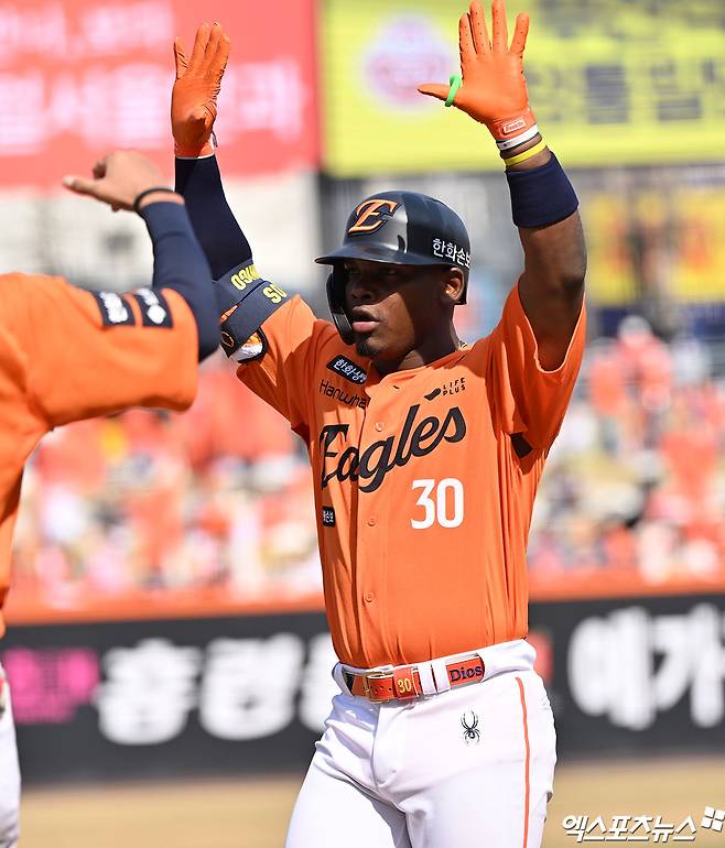 한화, '리그 3위' 외인 타자 있어 든든하겠네…