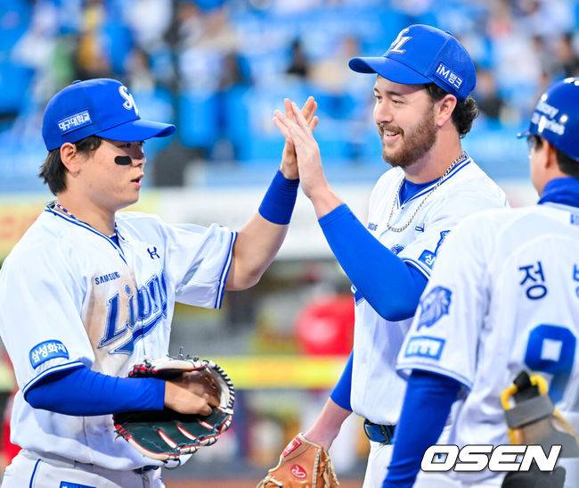 “시즌 끝까지 갈 수도” 호주 출신 계약직 대반전, 4500만원에 계약 연장…5월까지 삼성맨이다 [공식발표]