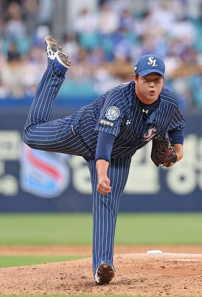 프로 미지명→육성선수 입단→상무 합격 쾌거…삼성 유망주 입대