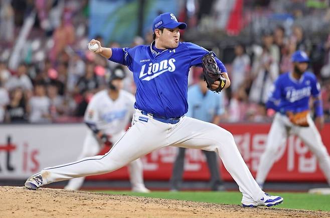 프로 미지명→육성선수 입단→상무 합격 쾌거…삼성 유망주 입대