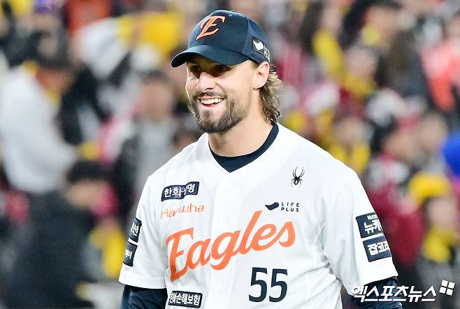 '한화 이글스 왜 가나요?' KBO 16승 대전 예수, 극찬 받았다…