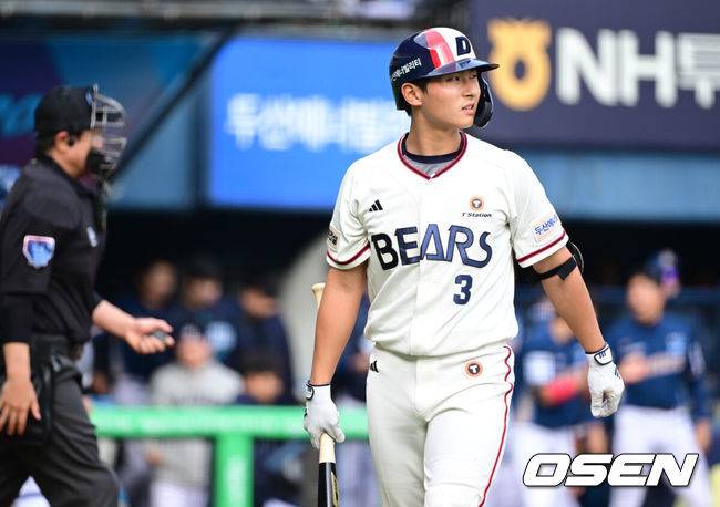 LG전 홈런 쳤는데 1군 말소 왜? 신임 감독 뒤늦게 전한 진심, “미안하다, 안재석 때문에 어쩔 수 없었다” [오!쎈 잠실]