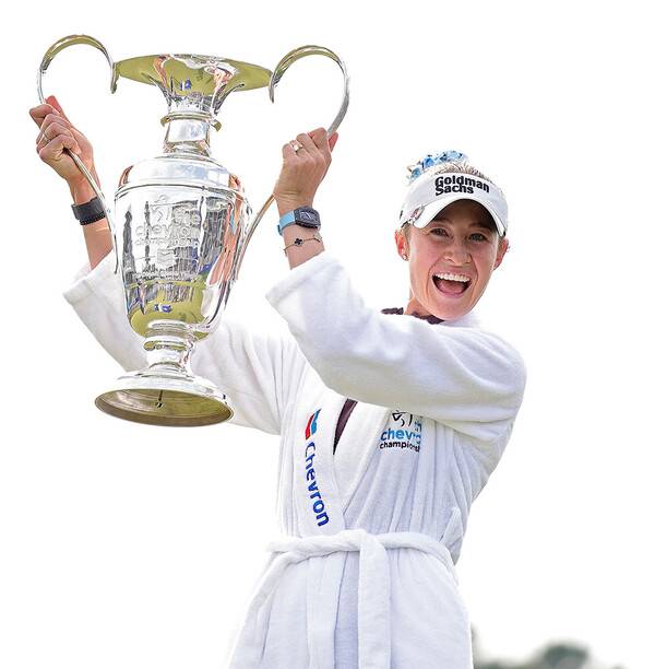 '진기록 도전' 넬리 코다, 멕시코 첫날 '동생 아닌 언니'와 맞대결 [LPGA 마야오픈]