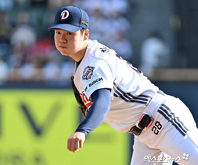삼성 '58억 마무리' 1볼 교체 대실패! 두산, 8-5 역전승→WS 달성…박준순 8회 만루 싹쓸이 결승 2루타 [잠실:스코어]