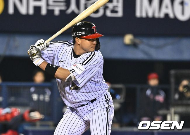 4경기 연속 안타→타율 5할 맹타인데...왜 LG '잠실 빅보이', 1군 콜업 소식 없을까. LG 퓨처스 4연승 신바람