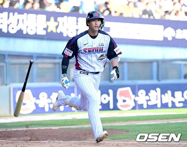‘홈런 1위’ 김도영 제치고 타석당 홈런 1위다…괴력의 LG 토종 우타 거포가 터진다, ‘잠실 빅보이’가 아니다