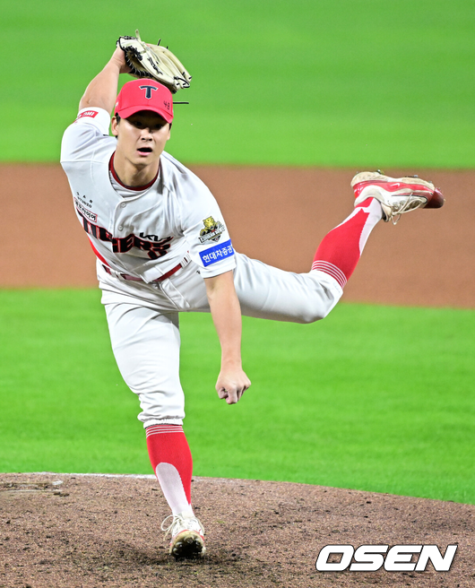'KT LG 삼성 천적' KIA 좌승사자 돌아온다...퓨처스 첫 실전 1이닝 KK 쾌투 145km