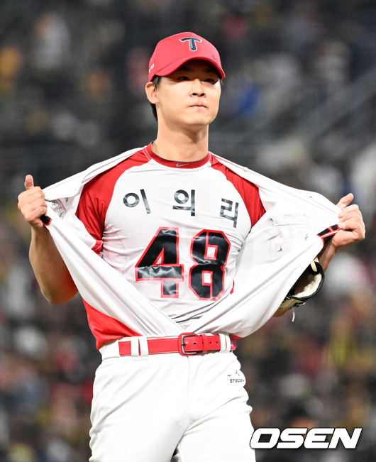 'KT LG 삼성 천적' KIA 좌승사자 돌아온다...퓨처스 첫 실전 1이닝 KK 쾌투 145km