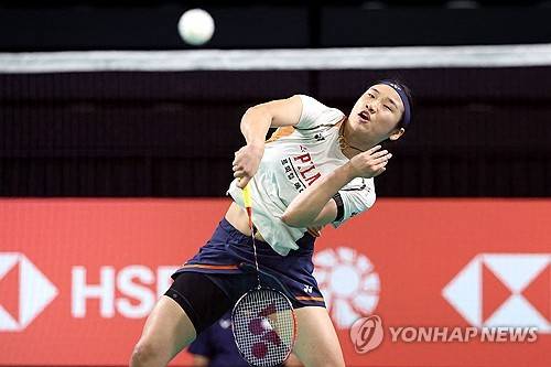 '안세영 죽이기 논란' 15점제, 실체 드러냈다…AN, 9전 전승 상대에 1게임 13-15 뒤져→신점수제였다면 게임 끝