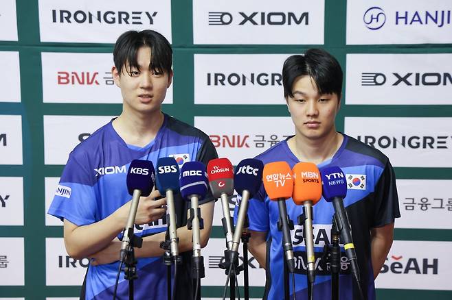 한국 남자 탁구, 36년 만에 만리장성 넘었다…세계 1위 빠진 중국 3-1 격파