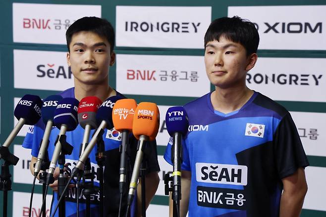 한국 남자 탁구, 36년 만에 만리장성 넘었다…세계 1위 빠진 중국 3-1 격파