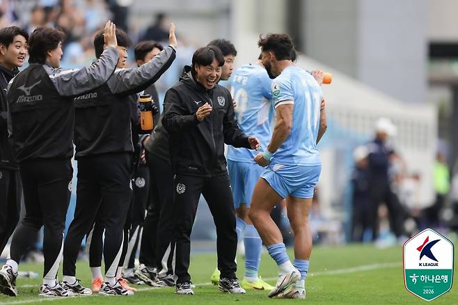 '사령탑 교체' 대구, 최성용 감독 부임 첫 경기서 경남 2-0 제압