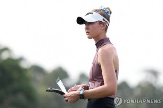 메이저 우승 일주일 만에 또 단독 선두...세계 1위 코르다, 멕시코서 2주 연속 우승 정조준