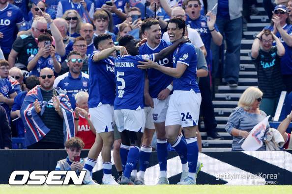 ‘9분 만에 승격 확정’ 입스위치 타운, EPL 복귀한다…맥케나 감독 새 역사 썼다