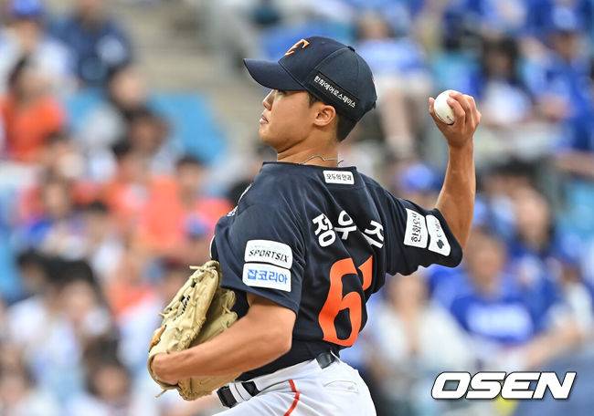“정우주는 선발로 키워야” 이대호 말대로 됐다…빨간 불 켜진 한화 선발진의 깜짝 카드 될까