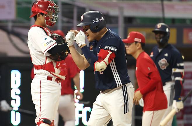 안우진 154㎞ '툭', 박준현 153㎞ '툭' 이래서 양의지에겐 '믿음의 야구'가 가능하다 [IS 스타]