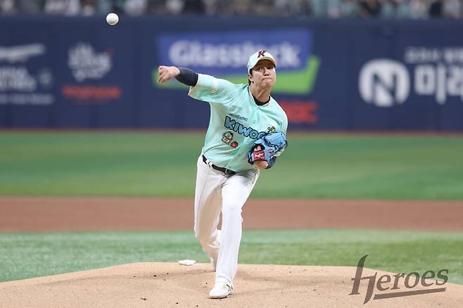 '무시무시하던 광속구 에이스' 그모습 그대로…드디어 돌아왔다→안우진 쾌투, 키움도 희망 보인다