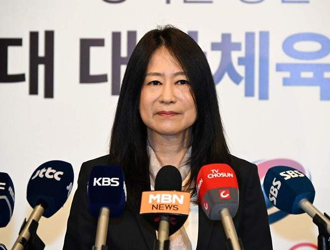 “뇌사 상태인 아들로 한밑천 잡으려고 하는건가...” 망언으로 물의 빚은 김나미 체육회 사무총장 사임...체육회 105년 역사 첫 여성 사무총장의 불명예 퇴진