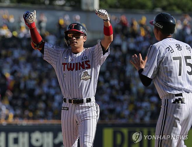KIA 김도영 홈런·타점 선두 질주…kt, 롯데 연승 행진에 제동(종합)