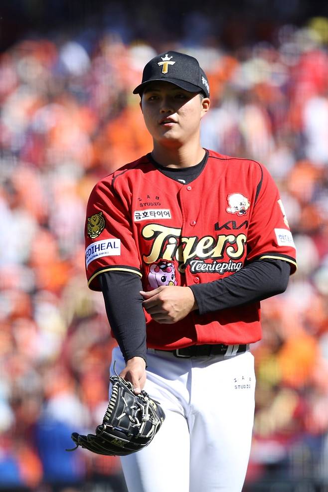 '1군 복귀' KIA 우완 영건 김태형, 왜 머리 짧게 잘랐을까…