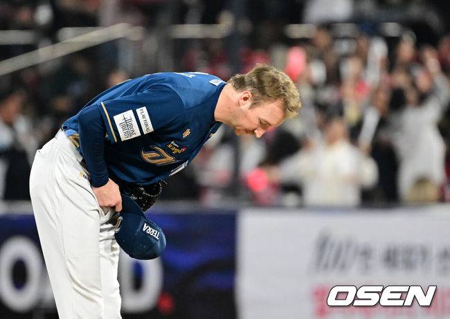 ‘홈런-홈런-홈런’ 피홈런 공장이 된 KBO MVP, 머나먼 시즌 첫 승…NC가 그리울까