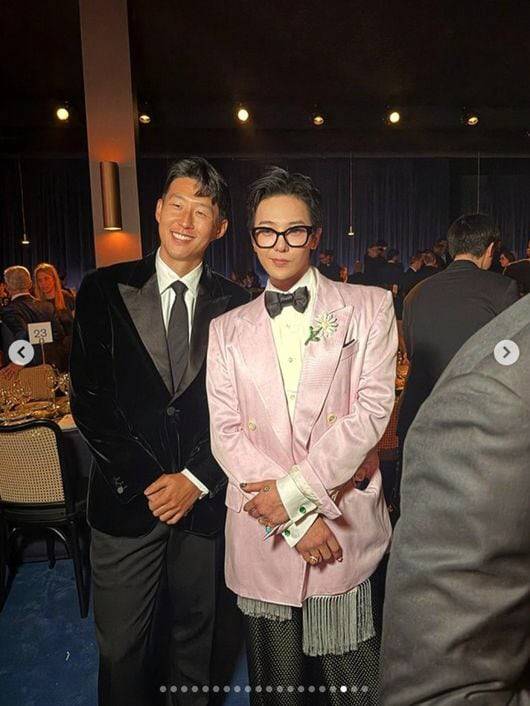 ‘내 동생 SON이잖아’ 손흥민 인생 최고 활약, 지드래곤마저 열광...‘근황 토크까지’ 韓 월클 듀오 만남