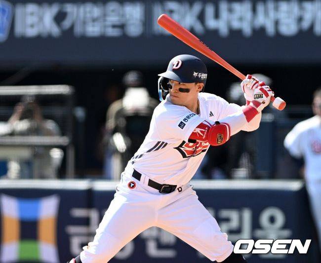 “삼성이 먼저 요청했다” 손아섭 트레이드 해놓고, 왜 또 좌타 외야수 데려왔을까