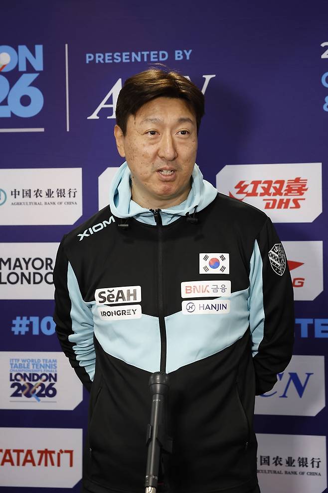 한국 탁구, 단체전 세계선수권서 남녀 모두 중국과 8강 격돌